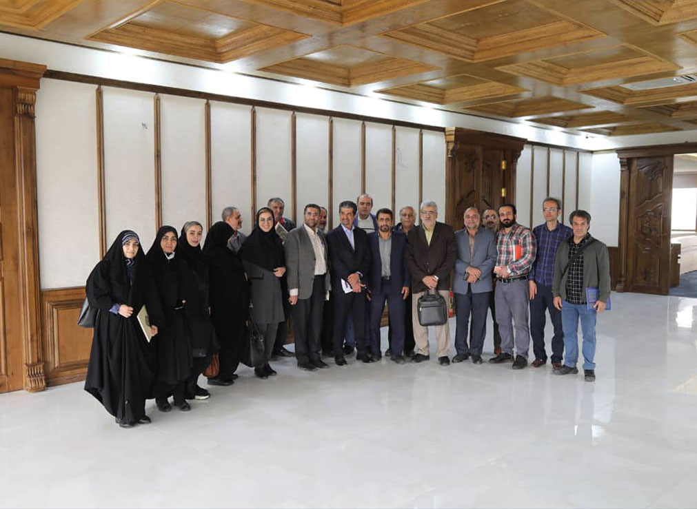 گزارش تصویری نشست نمایندگان رسانه های گروهی استان قزوین با ریاست محترم اتاق بازرگانی قزوین تصویر شماره-07